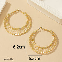 Load image into Gallery viewer, The Double Stitch Earring in Silver &amp; Gold
