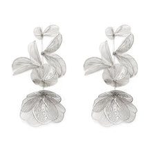 Load image into Gallery viewer, The Bouquet Earring in Gold &amp; Silver
