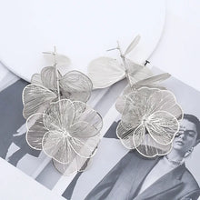 Load image into Gallery viewer, The Bouquet Earring in Gold &amp; Silver
