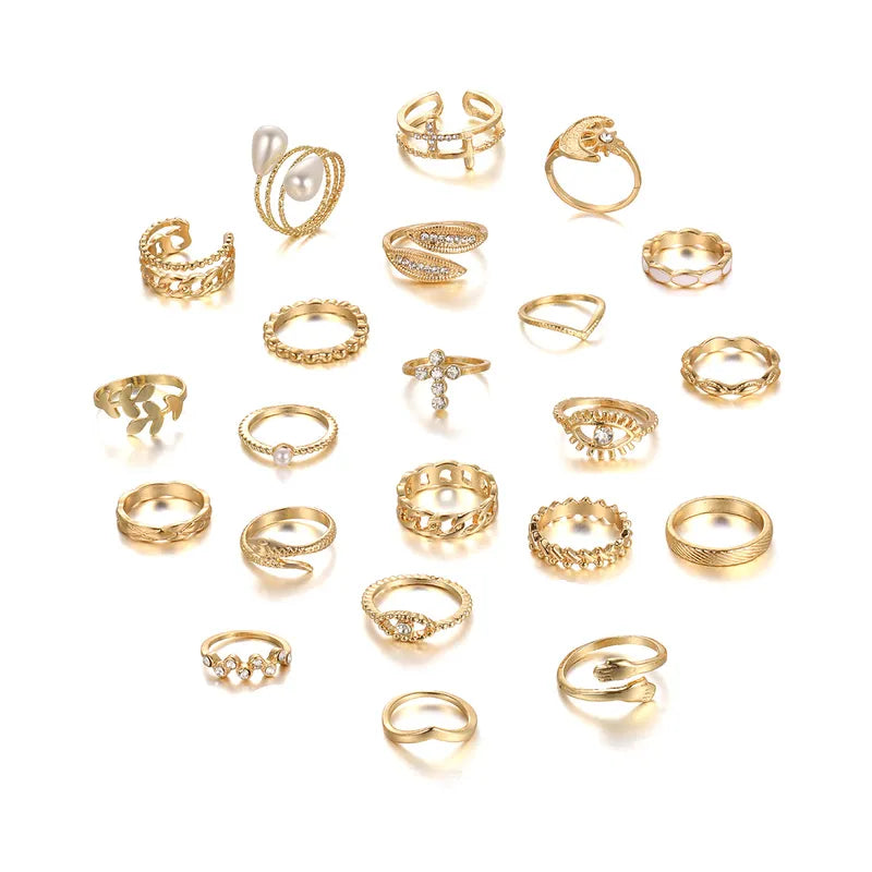 The Cluster Mix & Match Ring Set