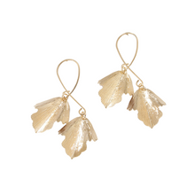 Load image into Gallery viewer, The Double Leaf Earring
