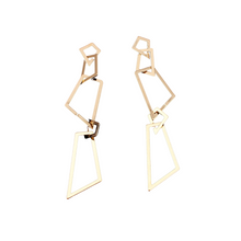 Load image into Gallery viewer, The Hollow Totem Earring in Gold &amp; Silver
