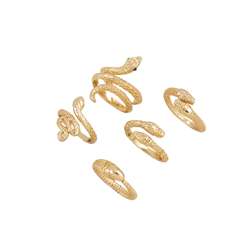 The Serpent Ring Set