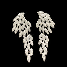 Load image into Gallery viewer, The Diamond Leaf Earring
