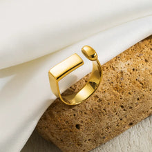 Load image into Gallery viewer, The Magnet Ring  (18K Gold Plated)
