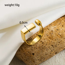 Load image into Gallery viewer, The Magnet Ring  (18K Gold Plated)
