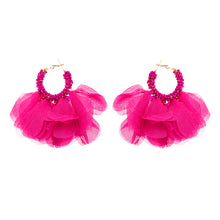 Load image into Gallery viewer, The Petal Earring in Pink &amp; Purple
