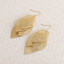 Load image into Gallery viewer, The Mosaic Leaf Earring
