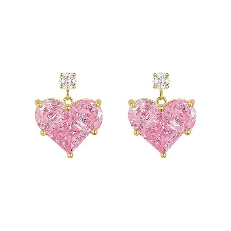 The Princess Heart Earring