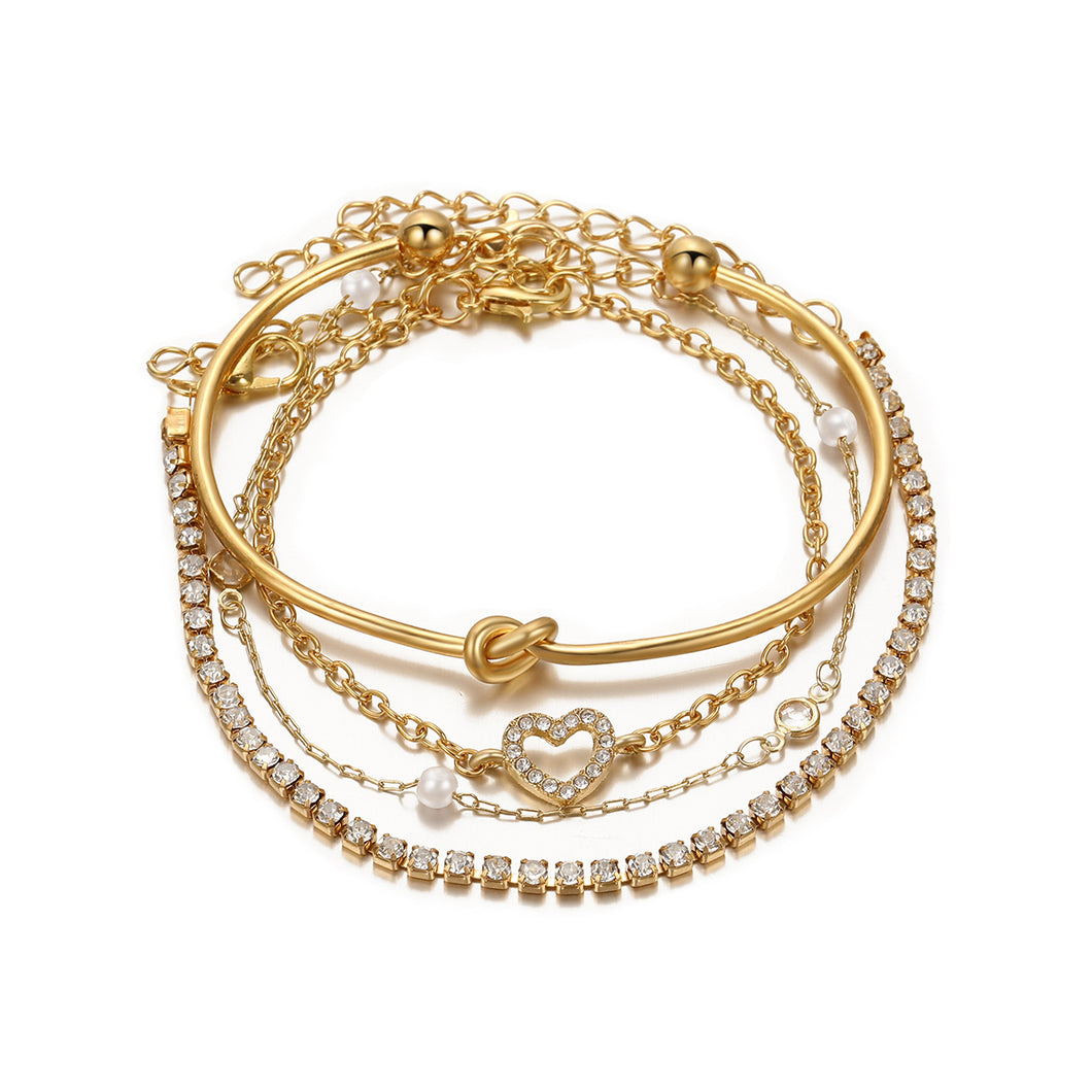 The Love Knot Bracelet Set