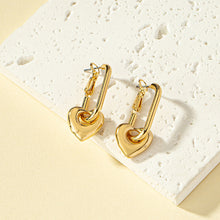 Load image into Gallery viewer, The Loop Heart Earring
