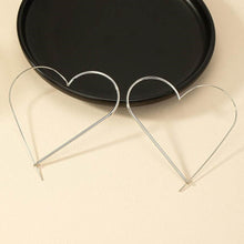 Load image into Gallery viewer, The Jumbo Heart Hoop Earring
