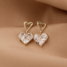 Load image into Gallery viewer, The Cinderella Heart Earring
