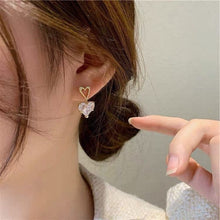 Load image into Gallery viewer, The Cinderella Heart Earring
