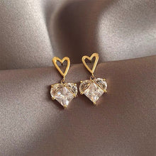 Load image into Gallery viewer, The Cinderella Heart Earring
