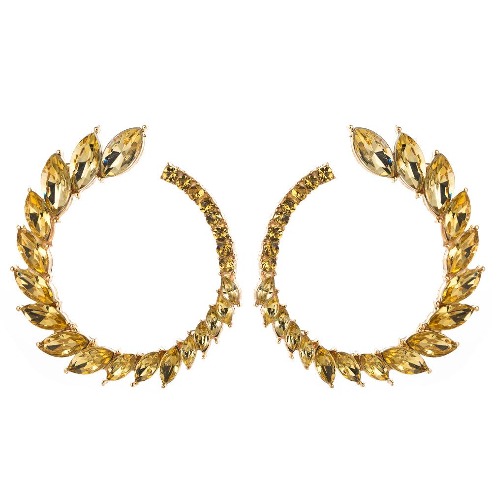 The Sonic Leaf Earring Gold & Silver