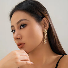 Load image into Gallery viewer, The Solidified Earring in Silver &amp; Gold
