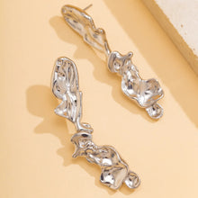 Load image into Gallery viewer, The Solidified Earring in Silver &amp; Gold
