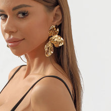 Load image into Gallery viewer, The High Shine Leaf Earring in Gold &amp; Silver (Plated)
