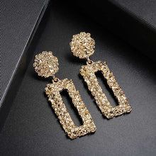 Load image into Gallery viewer, The Crinkle Earring in Gold or Silver
