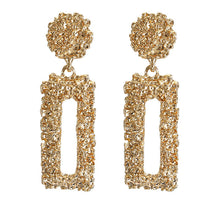 Load image into Gallery viewer, The Crinkle Earring in Gold or Silver
