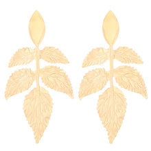 Load image into Gallery viewer, The Leafy Leaf Earring in Gold or Silver

