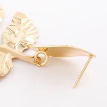 Load image into Gallery viewer, The Leafy Leaf Earring in Gold or Silver
