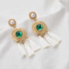 Load image into Gallery viewer, The Roman Tassel Earring
