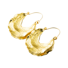 Load image into Gallery viewer, The Rock The Boat Retro Earring in Gold or Silver
