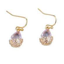 Load image into Gallery viewer, The Crystal Plum Earring
