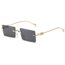 Load image into Gallery viewer, The Unisex Anti Sunglasses in Gold, Grey &amp; Black
