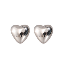 Load image into Gallery viewer, The Solid Heart Stud Earring
