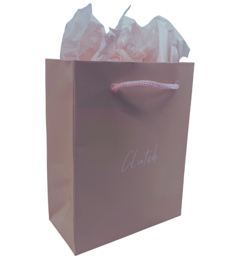 Clutch. Gift Bag