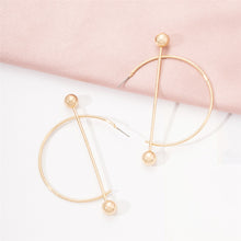 Load image into Gallery viewer, The Cross Bar Hoop Earring
