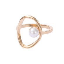 Load image into Gallery viewer, The Hollow Pearl Ring
