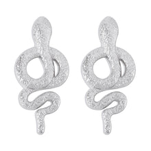 Load image into Gallery viewer, The Viper Earring in Gold and Silver
