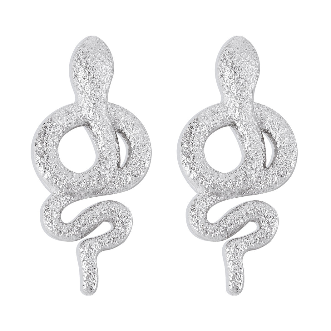 The Viper Earring in Gold and Silver