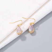 Load image into Gallery viewer, The Crystal Plum Earring
