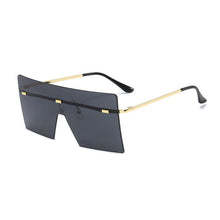 Load image into Gallery viewer, The High Vis Sunglasses in Grey, Black &amp; Golden
