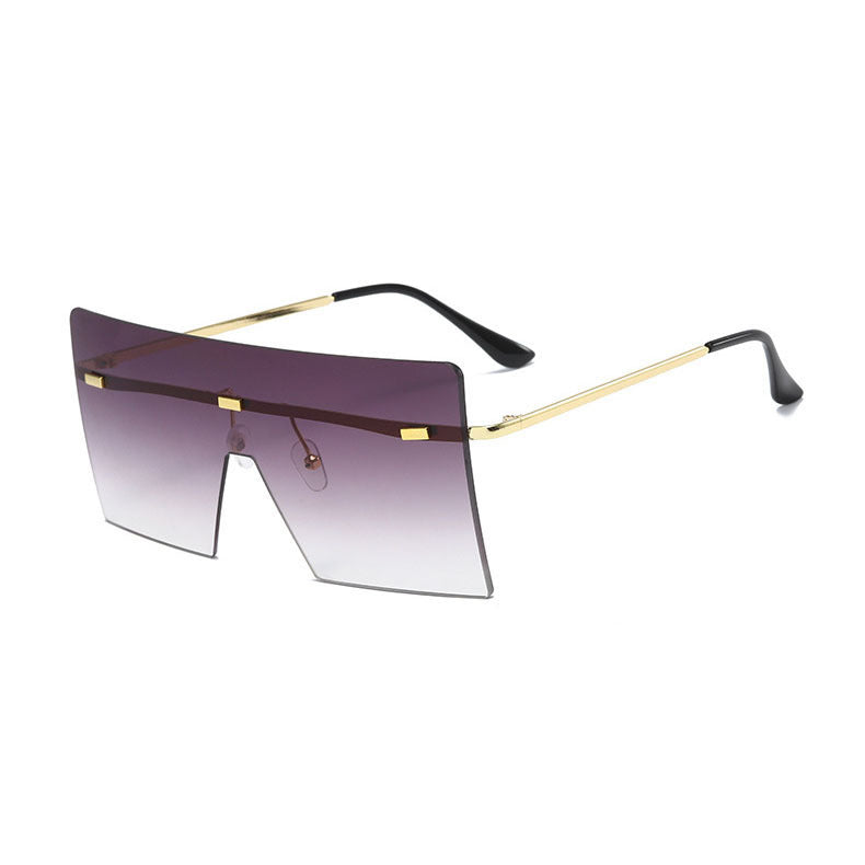 The High Vis Sunglasses in Grey, Black & Golden