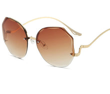 Load image into Gallery viewer, The Butterfly Sunglasses in Pink, Grey, Golden &amp; Black
