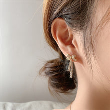 Load image into Gallery viewer, The Diamanté Tassel Earring
