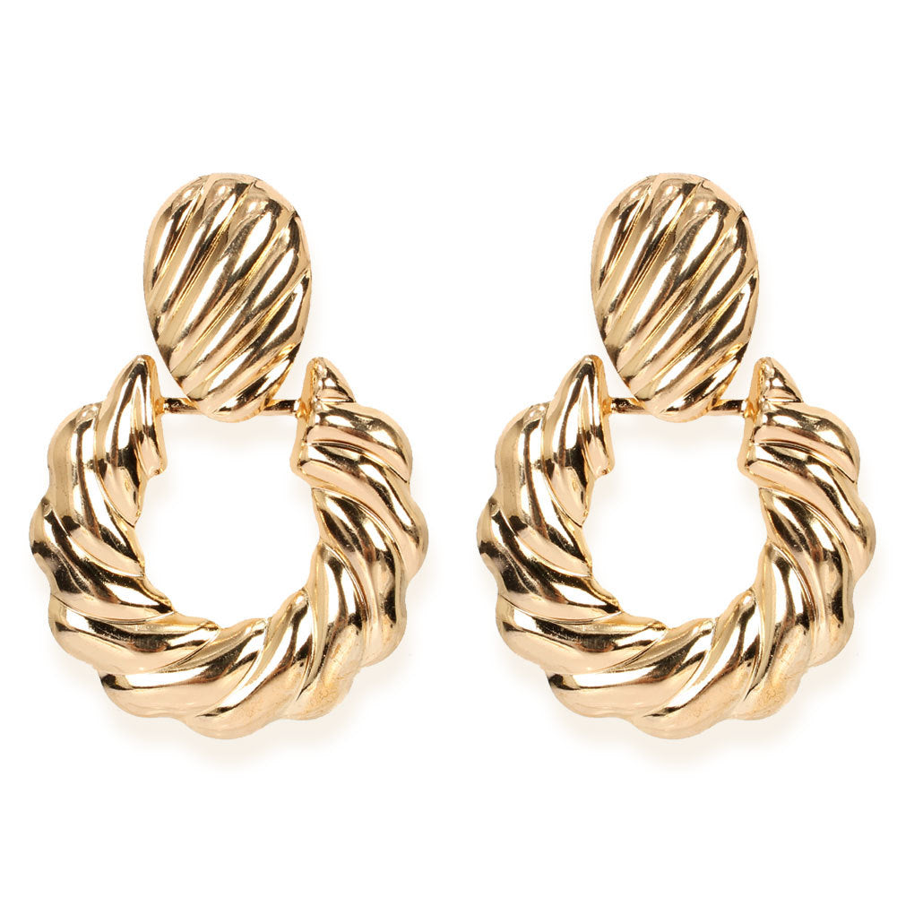 The Oval Knocker Earring