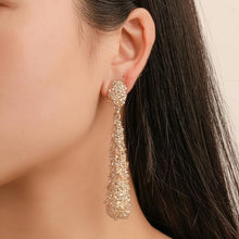 Load image into Gallery viewer, The Matte Earring in Silver and Rose Gold
