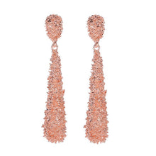 Load image into Gallery viewer, The Matte Earring in Silver and Rose Gold
