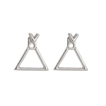 Load image into Gallery viewer, The Hut Stud Earring in Gold or Silver
