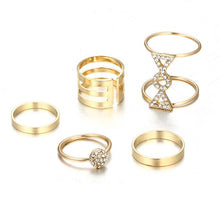 Load image into Gallery viewer, The Bow Ball 5 Piece Ring Set
