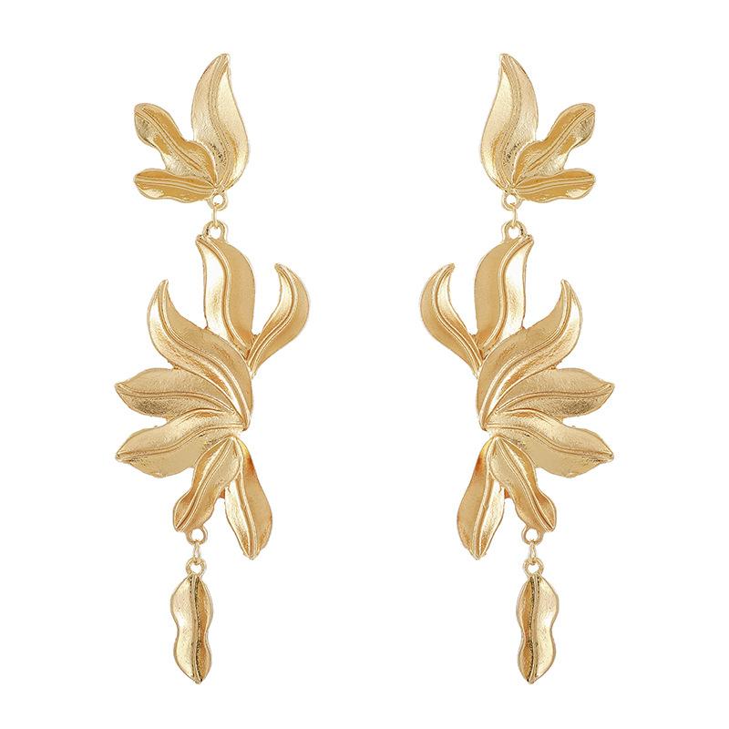 The Floral Leaf Earring