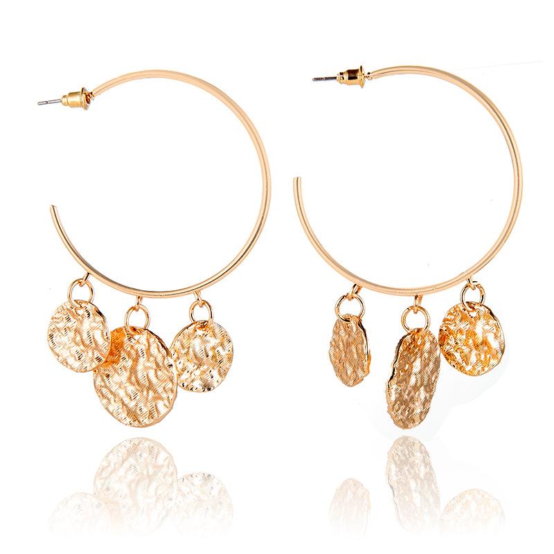 The Shilling Earring in Gold & Silver