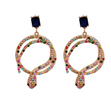 Load image into Gallery viewer, The Serpent Circle Earring
